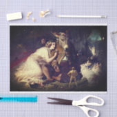 Traum-Dekoupage-Tissue-Papier der Mittsommernacht Seidenpapier (Handwerk)