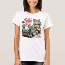 Traum der amerikanischen Fünfziger Vintage-America