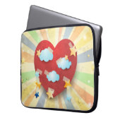 Traum der Liebe Laptopschutzhülle (Vorderseite Links)
