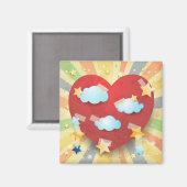 Traum der Liebe Magnet (Vorderseite/Rückseite)