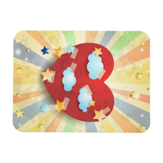 Traum der Liebe Magnet (Horizontal)