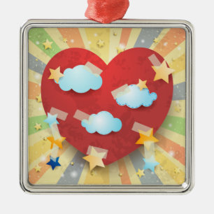 Traum der Liebe Ornament Aus Metall