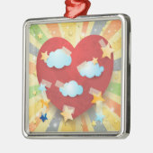 Traum der Liebe Ornament Aus Metall (Links)