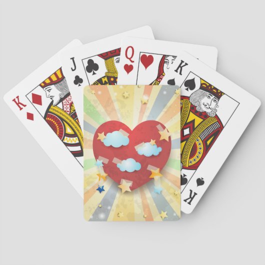 Traum der Liebe Spielkarten (Rückseite)