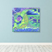 Traum der surrealistischen Kunstfantasie des Vollm Leinwanddruck