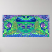 Traum der surrealistischen Kunstfantasie des Vollm Poster (Vorne)