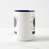 Traum des Augen-(i) (anatomischer menschlicher Zweifarbige Tasse (Mittel)