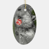 Traum des Gerbils Weihnachts Keramikornament (Rechts)