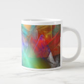 "Traum des Partechnikons" Jumbo-Tasse (Rechts)