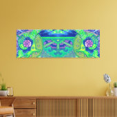 Traum des Vollmonds Leinwanddruck (Insitu (Wohnzimmer))