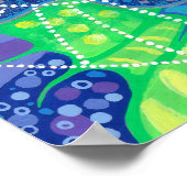 Traum des Vollmonds Poster (Ecke)