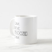 Traum Drück Schlummern Kaffeetasse (Vorderseite Links)