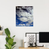 Traum Ein wenig Traumkunst Print Poster (Heimbüro)