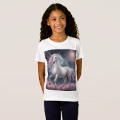 Traum-Einhorn-T - Shirt für Mädchen (Vorne ganz)