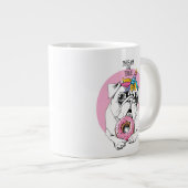 Traum erleben Jumbo-Tasse (Vorderseite Rechts)