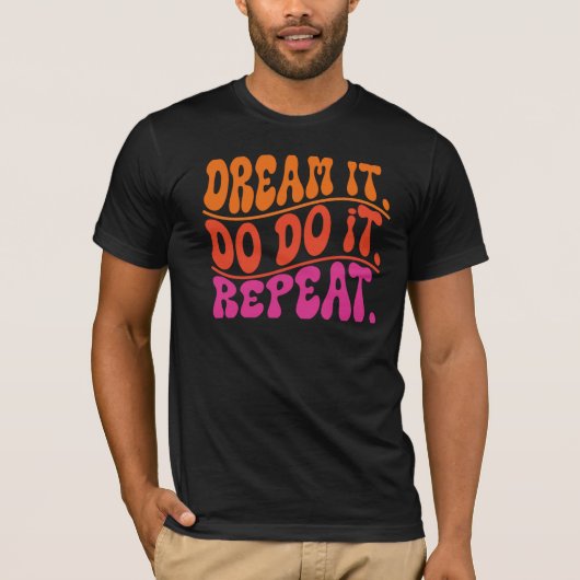 TRAUM ERLEBEN T-Shirt (Vorderseite)