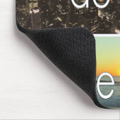 Traum, es erledigt es Motivierend Zitat Mousepad (Ecke)