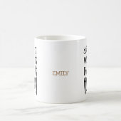 Traum, es wünscht, dass es zu einem ermutigenden Z Kaffeetasse (Mittel)