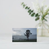 Traum - Fantasie-Visitenkarte Visitenkarte (Stehend Vorderseite)