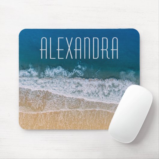 Traum Florida Tropischer Sandstrand, individueller Mousepad (Mit Mouse)