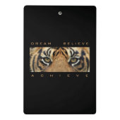 Traum für motivierend Angebotsvorlage glauben erre Mini Klemmbrett (Rückseite)