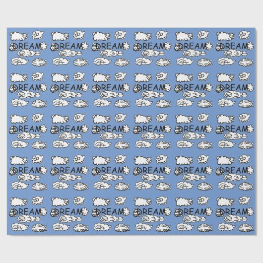 Traum Geschenkpapier (Flach)