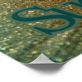 Traum glaube erfolgreich Motivierend Typografie Poster (Ecke)