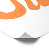 Traum glauben erfolgreiche Motivation farbenfrohe  Poster (Ecke)