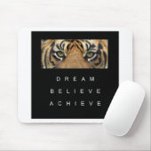 Traum glauben, Tigeraugen Mousepad (Mit Mouse)