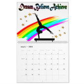 TRAUM, GLAUBEN UND ERREICHEN GYMNASTICS-KALENDER KALENDER (Mär 2026)