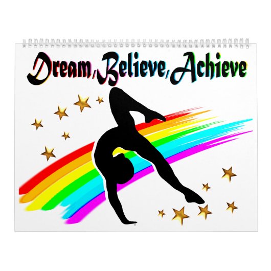 TRAUM, GLAUBEN UND ERREICHEN GYMNASTICS-KALENDER KALENDER (Titelbild)