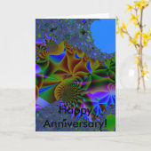 Traum, glücklicher Jahrestag! Karte (Gelbe Blume)