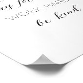 Traum groß, Bleibe konzentriert, hart arbeiten, ne Poster (Ecke)