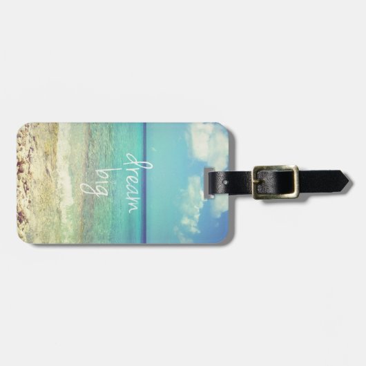 Traum groß gepäckanhänger (Vorderseite horizontal)