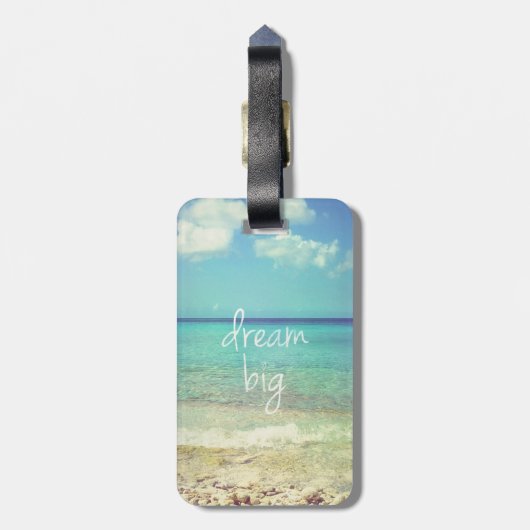 Traum groß gepäckanhänger (Rückseite vertikal)