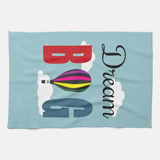 Traum groß geschirrtuch (Horizontal)