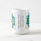 Traum groß, hart arbeiten ( Tasse Design) (Mittel)