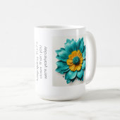 Traum groß, hart arbeiten ( Tasse Design) (VorderseiteRechts)