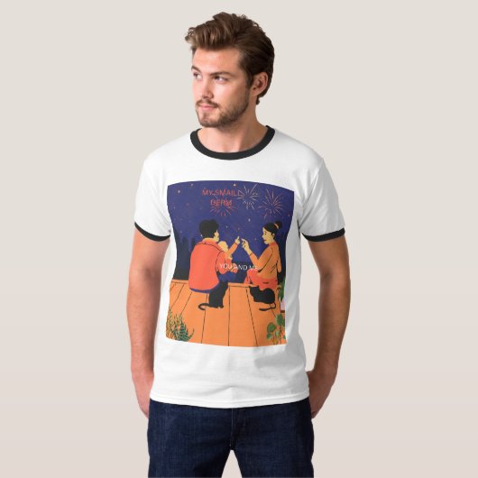 Traum groß, hart T-Shirt (Vorne ganz)