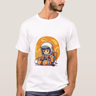 Traum groß, kleiner Astronaut T-Shirt