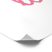 Traum groß Kleiner Poster (Ecke)