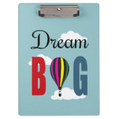 Traum groß klemmbrett (Vorderseite)