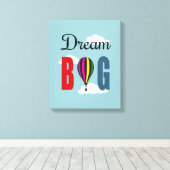 Traum groß leinwanddruck (Insitu (Holzboden))