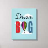 Traum groß leinwanddruck (Vorderseite)