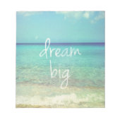 Traum groß notizblock (Vorderseite)