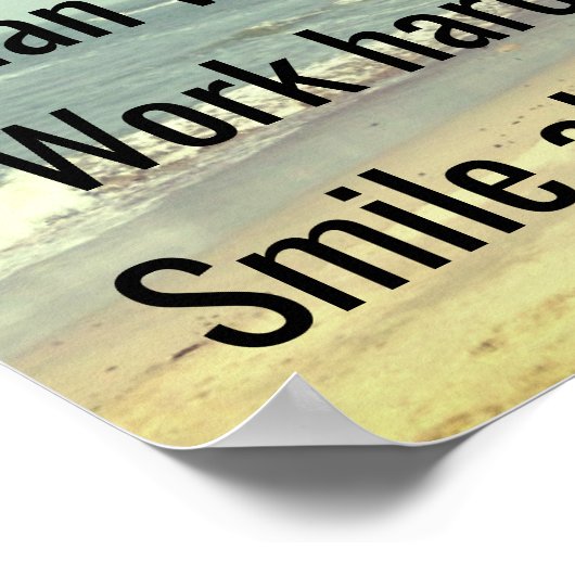 Traum groß poster (Ecke)