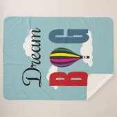 Traum groß sherpadecke (Vorderseite (Horizontal))