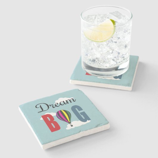 Traum groß steinuntersetzer (Seitenansicht)