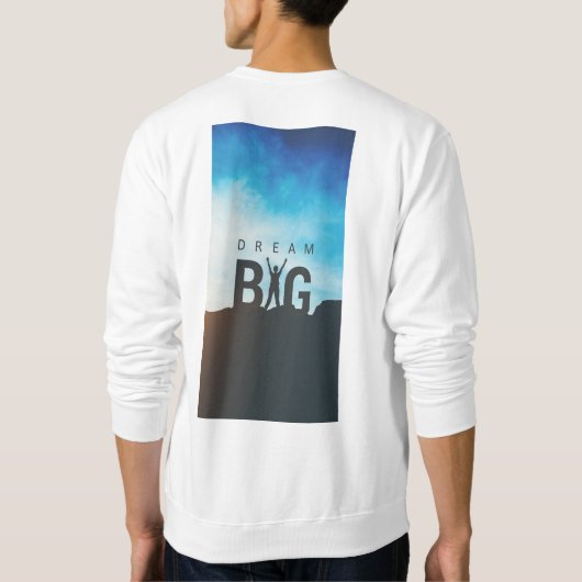 Traum groß sweatshirt (Rückseite)