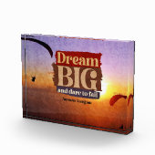 Traum groß und wagen, Versagen Fotoblock (Rechts)